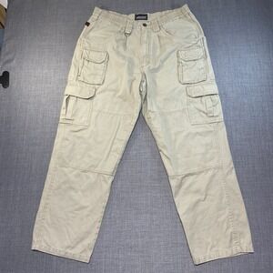 Woolrich Elite Series Tactical Pants Men 34x30 (Actual 38x29)Khaki Cargo Utility
